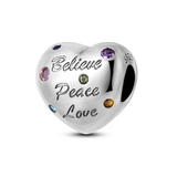 925 Sterling Silver Family House Love Forever Family Beads Boys Girls Lovers Pendant Charms Fit Bracelet DIY Ms Jewelry Gift