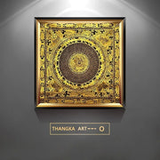 Classic Golden Tibet Thangka Buddha Canvas Paintings And Prints Wall Art HD Pictures For Living Room Home Decor Frameless Gifts