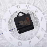 ساعة حائط أكريليك سورة الإخلاص، خط إسلامي، ديكور عيد، ساعة حائط أكريليك مرآة، ساعة ديكور ثلاثية الأبعاد، كوارتز صامت