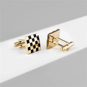 4 Pair Cufflinks For Mens With Gift Box Man Shirt Cufflinks Wedding Guests Gifts Men Gift For Husband Business Tie Clip T0204022