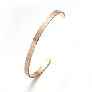 Ayatul Kursi Cuff Bangles for Women Gold Color Stainless Steel Arabic Bracelet Messager Islam Muslim Men Jewelry Gift