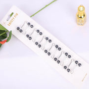 12pcs Pins Clips Set for Muslim Hijab Fashion Islam Turban Magnetic Closure New Headscarf Accessories Wedding Party Gift RIMAIRE