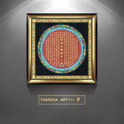 Classic Golden Tibet Thangka Buddha Canvas Paintings And Prints Wall Art HD Pictures For Living Room Home Decor Frameless Gifts