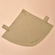 मुस्लिम अबाया आस्तीन के साथ महिला हिजाब लंबी शॉल पूर्ण कवर ठोस रंग प्रार्थना वस्त्र प्रीमियम कपास भांग सादे हिजाब