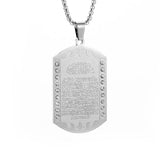 Islam Muslim Four Qul Suras Stainless Steel Key Chain Ayatul Kursi Keyring Calligraphy Arabic God Messenger Jewelry