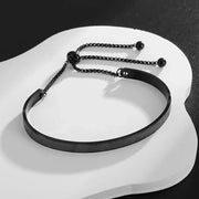 Ayatul Kursi Bracelet Stainless Steel Adjustable Cuff Bangle Men Women Islamic Muslim Calligraphy Ramadan Jewelry Gift