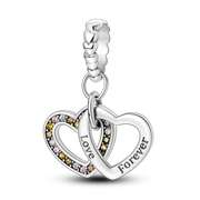 925 Sterling Silver Family House Love Forever Family Beads Boys Girls Lovers Pendant Charms Fit Bracelet DIY Ms Jewelry Gift