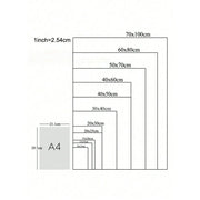 Canvas Painting Posters And Prints Pictures Islamic Mosque Quran Architecture Palace Landscape Wall Art For Linving Room Decor