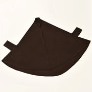 मुस्लिम अबाया आस्तीन के साथ महिला हिजाब लंबी शॉल पूर्ण कवर ठोस रंग प्रार्थना वस्त्र प्रीमियम कपास भांग सादे हिजाब