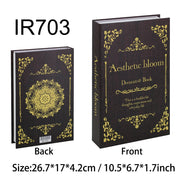 ديكور منزلي لطاولة قهوة محاكاة كتب إسلامية بيضاء مزيفة، ديكور غرفة المعيشة، أدوات تصوير إضافية