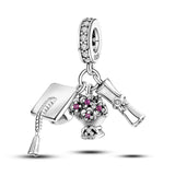 925 Sterling Silver Family House Love Forever Family Beads Boys Girls Lovers Pendant Charms Fit Bracelet DIY Ms Jewelry Gift