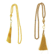 Imitation Pearl 99-Beads Prayer Beads Bracelet Eid Muslims Festival Beads Bracelet Fashion Islamic Jewelry Party Favor