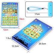Children Tablet daily Quran Al-Quran Learning Player with 38 Chapters Quran mini kids toy Pad,The kids Islamic Learning toys