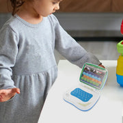 फोल्डिंग लर्निंग मशीन बेबी खिलौना इस्लाम लैपटॉप कंप्यूटर टॉडलर लैपटॉप अरबी रीडिंग लैपटॉप कंप्यूटर मुस्लिम बच्चों के लिए बच्चा