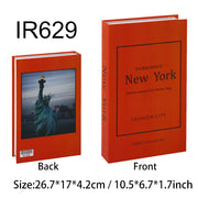 ديكور منزلي لطاولة قهوة محاكاة كتب إسلامية بيضاء مزيفة، ديكور غرفة المعيشة، أدوات تصوير إضافية