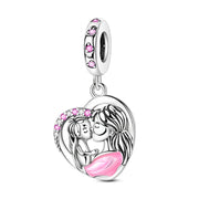 925 Sterling Silver Family House Love Forever Family Beads Boys Girls Lovers Pendant Charms Fit Bracelet DIY Ms Jewelry Gift