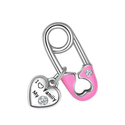 925 Sterling Silver Family House Love Forever Family Beads Boys Girls Lovers Pendant Charms Fit Bracelet DIY Ms Jewelry Gift