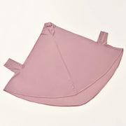 मुस्लिम अबाया आस्तीन के साथ महिला हिजाब लंबी शॉल पूर्ण कवर ठोस रंग प्रार्थना वस्त्र प्रीमियम कपास भांग सादे हिजाब