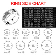 Charm Men's Ring Arabic Islamic ScriptureStainless Steel Finger Jewelry Unisex Religious Muslim Prayer Band Ring Gifts 4 Color