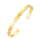 Vnox Ayatul Kursi Sutra Men Cuff Bracelet Stainless Steel Personality Islamic Muslim Calligraphy Arabic God Messenger Jewelry