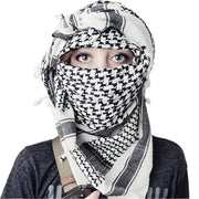 Military Tactical Desert Hijab Scarf Muslim Headscarf Islam Arab Keffiyeh Head Neck Scarves Wrap for Men and Women