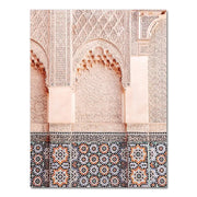 मोरक्को वास्तुकला फोटोग्राफी पोस्टर और प्रिंट इस्लामी दीवार कला कैनवास पेंटिंग मोज़ेक दीवार चित्र लिविंग रूम सजावट के लिए