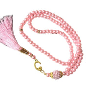 Imitation Pearl 99-Beads Prayer Beads Bracelet Eid Muslims Festival Beads Bracelet Fashion Islamic Jewelry Party Favor