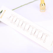 12pcs Pins Clips Set for Muslim Hijab Fashion Islam Turban Magnetic Closure New Headscarf Accessories Wedding Party Gift RIMAIRE