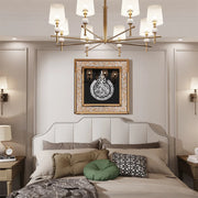 Ayatul Kursi Mirror Wall Art – Islamic Arabic Blessing Decor for Home & Gift