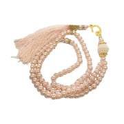 Imitation Pearl 99-Beads Prayer Beads Bracelet Eid Muslims Festival Beads Bracelet Fashion Islamic Jewelry Party Favor