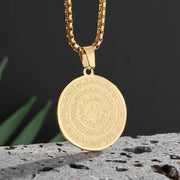 Gold Color Muslim Allah Quran Pendant Necklace Men Women Fashion Faith Islam Religious Jewelry Ramadan Gifts