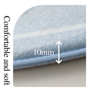 سجادة صلاة رمضانية محمولة للركوع والعبادة، سجادة أرضية منقوشة، سجادة ناعمة غير قابلة للانزلاق، سجادة تأمل خضراء