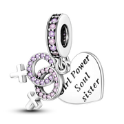 925 Sterling Silver Family House Love Forever Family Beads Boys Girls Lovers Pendant Charms Fit Bracelet DIY Ms Jewelry Gift