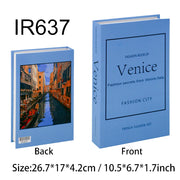 ديكور منزلي لطاولة قهوة محاكاة كتب إسلامية بيضاء مزيفة، ديكور غرفة المعيشة، أدوات تصوير إضافية