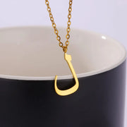 Arabic Alphabet Necklace For Women Fashion Simple Stainless Steel Letter Name Choker Necklace Lucky Amulet Muslim Female Jewelry