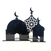 Acrylic Ramadan Table Decor – Eid Mubarak Ornament for Islamic Celebrations