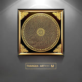 Classic Golden Tibet Thangka Buddha Canvas Paintings And Prints Wall Art HD Pictures For Living Room Home Decor Frameless Gifts