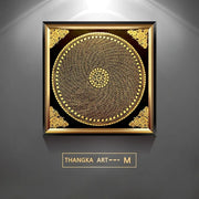 Classic Golden Tibet Thangka Buddha Canvas Paintings And Prints Wall Art HD Pictures For Living Room Home Decor Frameless Gifts