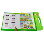 Arabic Sound Book, Ideal for Learning Education Toys Speech Therapy Toys, Preschool Toddler Activity Book Learning Alphabets