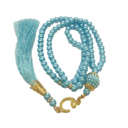 Imitation Pearl 99-Beads Prayer Beads Bracelet Eid Muslims Festival Beads Bracelet Fashion Islamic Jewelry Party Favor