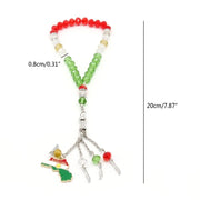 Kurdistan Map Rosary Bracelet 33 Beads Islamic Prayer Beaded Bracelet Meditation Jewelry Religious Gifts For Women