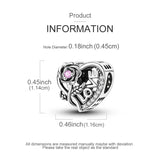 925 Sterling Silver Family House Love Forever Family Beads Boys Girls Lovers Pendant Charms Fit Bracelet DIY Ms Jewelry Gift