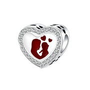 925 Sterling Silver Family House Love Forever Family Beads Boys Girls Lovers Pendant Charms Fit Bracelet DIY Ms Jewelry Gift