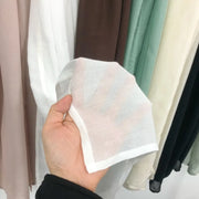 Modal Hijabs with Underscarf Caps Rayon Cotton Shawls for Women Plain Scarf Headscarf Islamic Turban Headband