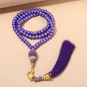 New 8 Cm 33 Black Gallstone Muslim Prayer Beads Islamic Praise Beads Arab String Türkiye Men's and Women's Festival Accessories