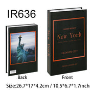 ديكور منزلي لطاولة قهوة محاكاة كتب إسلامية بيضاء مزيفة، ديكور غرفة المعيشة، أدوات تصوير إضافية