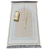 110x70cm Prayer Mat Set Prayer Rug Islamic Muslim Travel Worship Blanket Outdoor Portable Muslim Pray Mat Ramadan Gifts2025