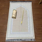 110x70cm Prayer Mat Set Prayer Rug Islamic Muslim Travel Worship Blanket Outdoor Portable Muslim Pray Mat Ramadan Gifts2025