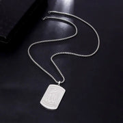 Islam Muslim Four Qul Suras Stainless Steel Key Chain Ayatul Kursi Keyring Calligraphy Arabic God Messenger Jewelry