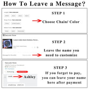 Luxury Personalized Stainless Steel Name Jewelry Custom Arabic Name Necklace with Diamond 18K Gold-Plated Gift For Women Jewelry